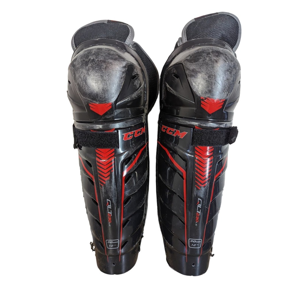 12" CCM QLT 230 Shin Guards